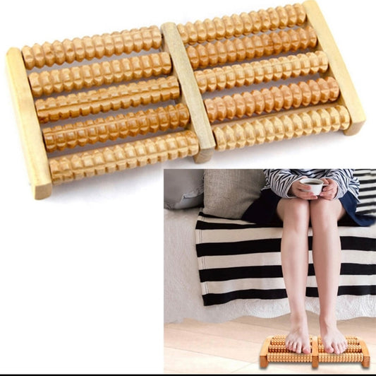 Wooden Foot Massager Roller