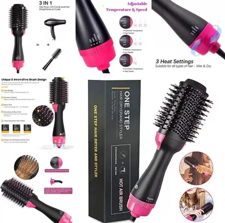 One Step Hair Brush Dryer And Styler